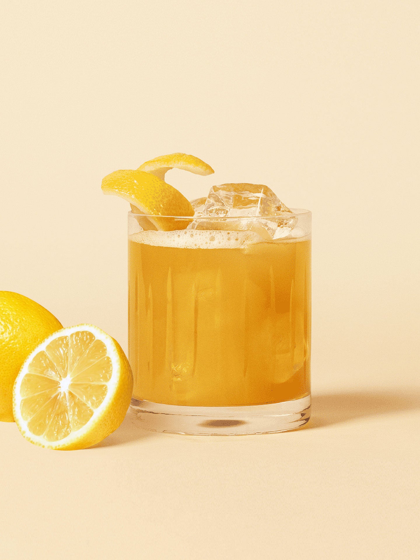 Mixoloshe Non-Alcoholic Cocktail Recipe - Gold Rush